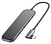 USB-концентратор Baseus Multi-functional Hub (CAHUB-BZ0G) USB-C to HDMI/3xUSB 3.0/PD (Deep Grey) купить в интернет-магазине icover