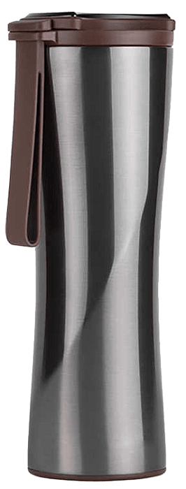 Термокружка Kiss Kiss Fish MOKA Oled 430ml (Gray) купить в интернет-магазине icover