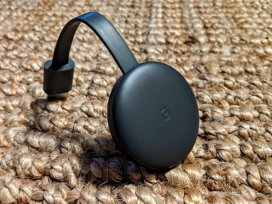Медиаплеер Google Chromecast 2018 (Black) купить в интернет-магазине icover