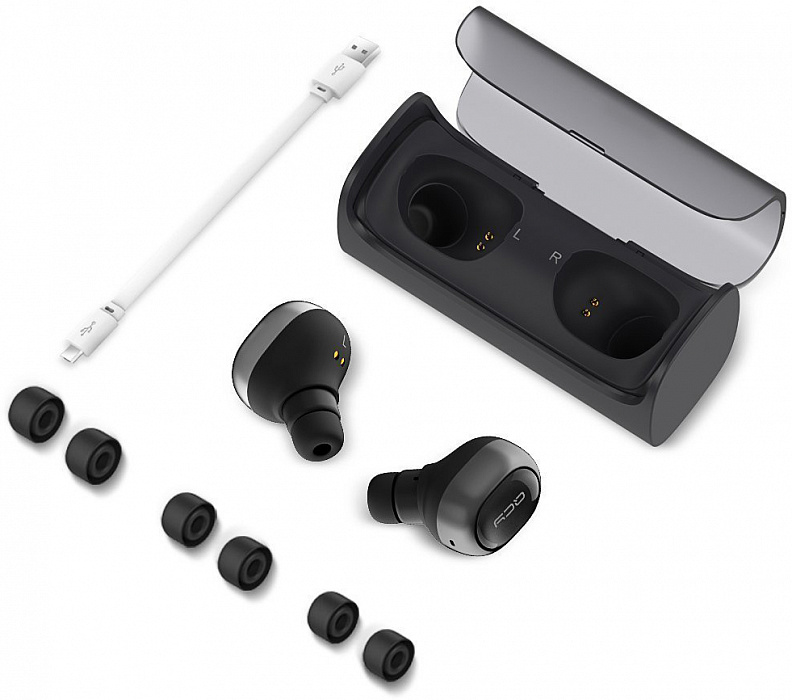 Bluetooth-наушники QCY Q29 Pro с микрофоном (Dark Grey) купить в интернет-магазине icover