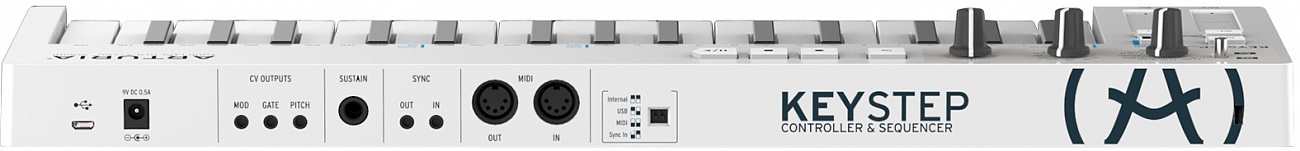 MIDI-клавиатура Arturia KeyStep MCI54038 (White) купить в интернет-магазине icover