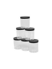 Набор для хранения сыпучих продуктов Ridberg 6 шт. (Transparent) купить в интернет-магазине icover