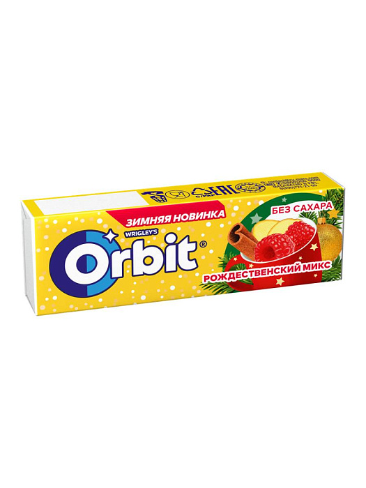 Жевательная резинка Orbit Рождественский микс без сахара (30 х 13.6 г.) купить в интернет-магазине icover