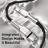 Кабель Baseus Cafule (CATJK-C01) USB Type C 100W 1m (Black) купить в интернет-магазине icover