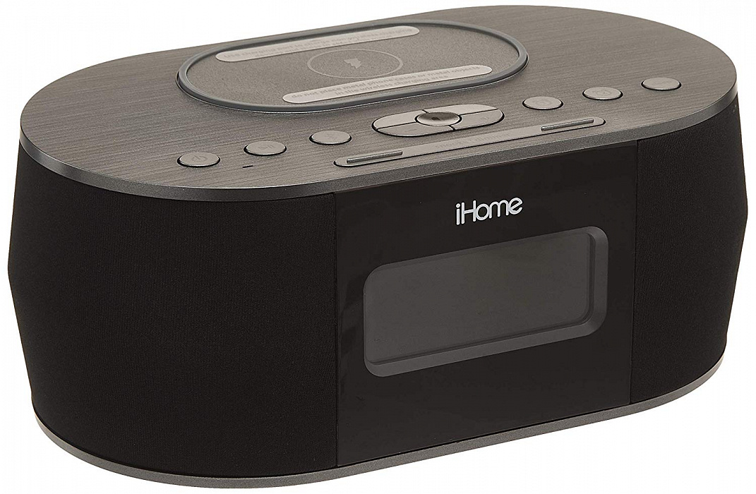 Акустическая система iHome iBTW38 c беспроводной зарядкой (Black) купить в интернет-магазине icover