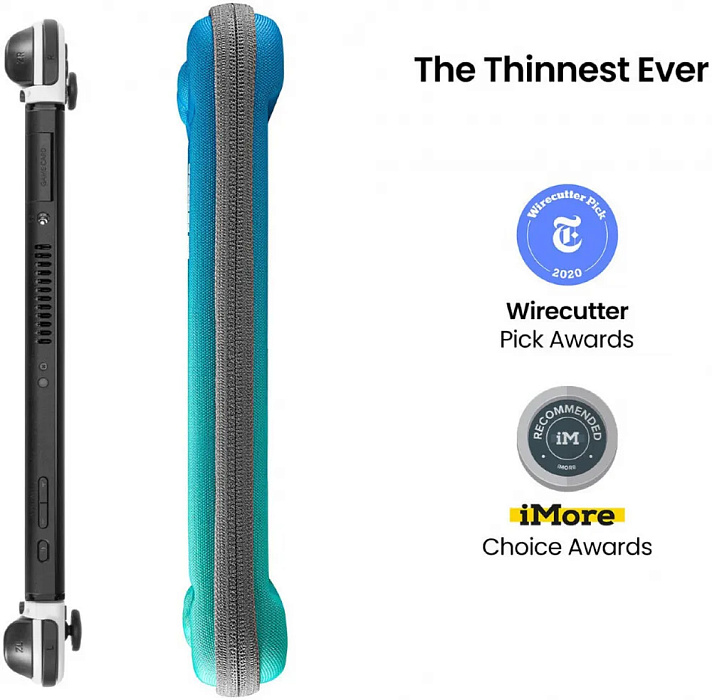 Чехол Tomtoc Slim Case для Nintendo Switch/OLED (Ocean Blue) купить в интернет-магазине icover