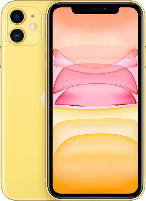 Смартфон Apple iPhone 11 64Gb MWLW2RU/A (Yellow) купить в интернет-магазине icover