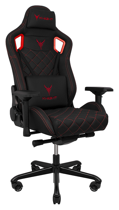 Игровое кресло Бюрократ Knight Titan (Black/Red) купить в интернет-магазине icover