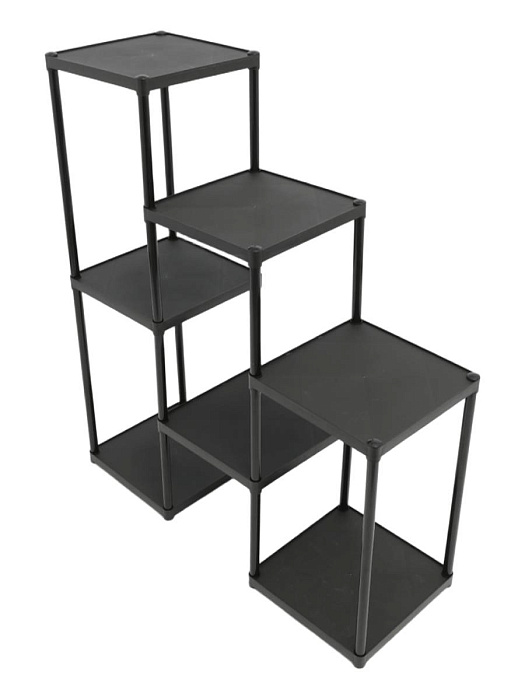 Стеллаж напольный для цветов Ridberg 7 полок (Black) купить в интернет-магазине icover