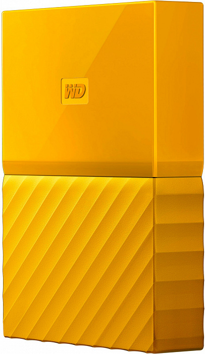 Внешний жесткий диск Western Digital My Passport 2.5" USB 3.0 4Tb HDD WDBUAX0040BYL-EEUE (Yellow) купить в интернет-магазине icover