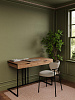 Стол письменный RIDBERG KENTUCKY (Oak/Black) купить в интернет-магазине icover