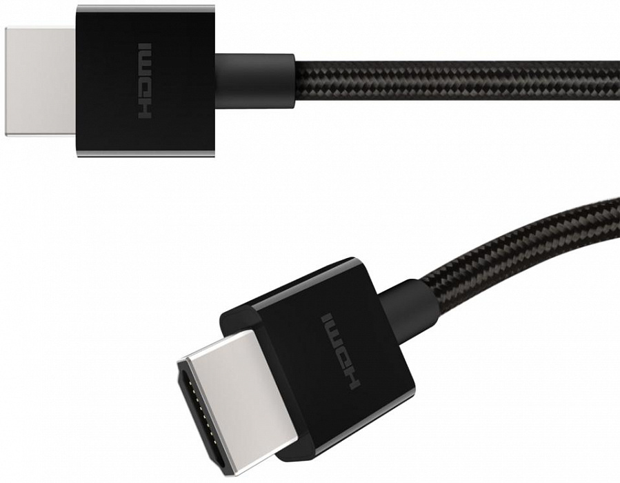 Кабель Belkin Ultra HD High Speed 4К/8К HDMI 2.1 (AV10176bt1M-BLK) 1м (Black) купить в интернет-магазине icover