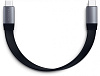 Кабель Satechi Flat USB-C 228mm ST-TCCFC (Black) купить в интернет-магазине icover
