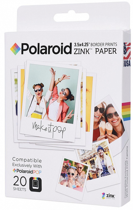 Фотобумага Polaroid Zink Paper (POLZL3X420) купить в интернет-магазине icover