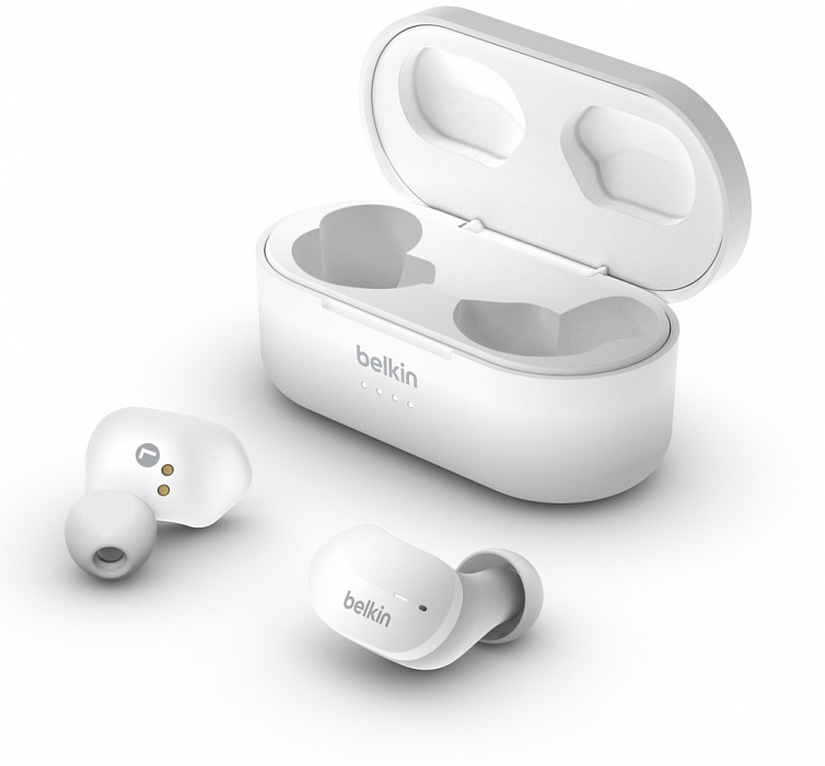 Беспроводные наушники Belkin SoundForm AUC001btWH (White) купить в интернет-магазине icover