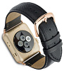 Сменный ремешок Dbramante1928 Mode Madrid (AW42NBGO5146) для Apple Watch 42 mm (Night Black) купить в интернет-магазине icover