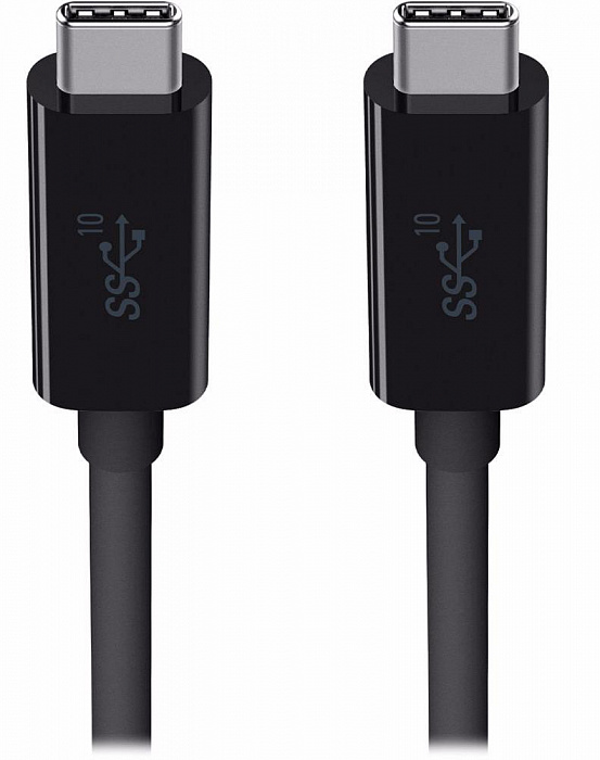 Кабель Belkin USB-C to USB-C F2CU030bt1M-BLK (Black) купить в интернет-магазине icover