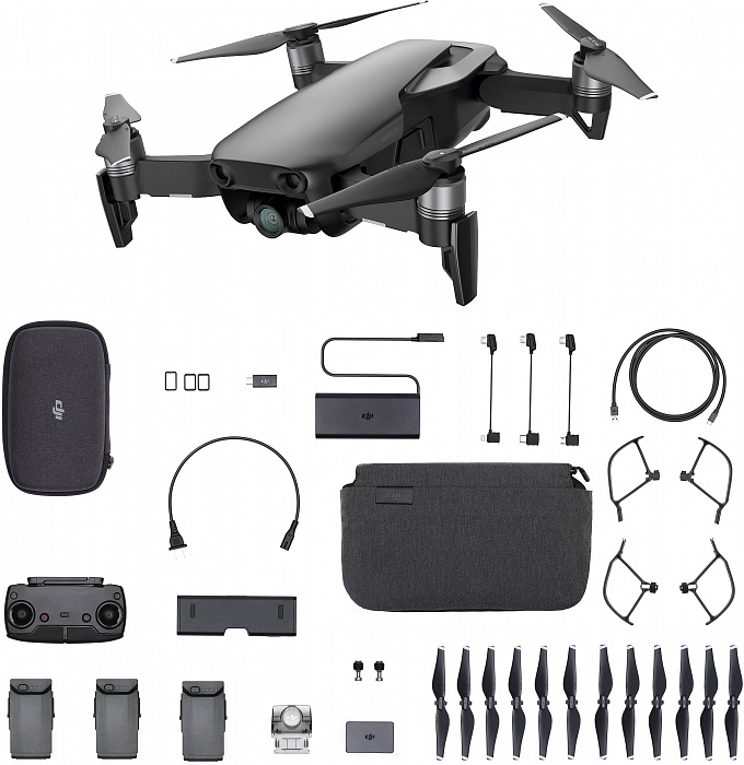 Квадрокоптер DJI Mavic Air Combo (Black) купить в интернет-магазине icover