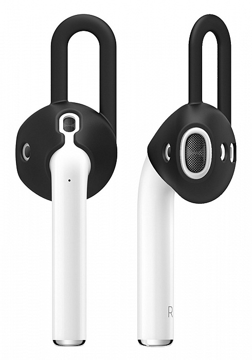 Держатель Elago Earhooks (BK-PAD-E) для наушников Apple AirPods (Black) купить в интернет-магазине icover