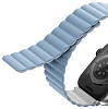 Ремешок Uniq Revix reversible Magnetic (45MM-REVWHTBLU) для Apple Watch 42/44/45 mm (White/Blue) купить в интернет-магазине icover