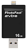 PhotoFast i-Flashdrive EVO Plus 16 Gb - внешний накопитель (Black) купить в интернет-магазине icover