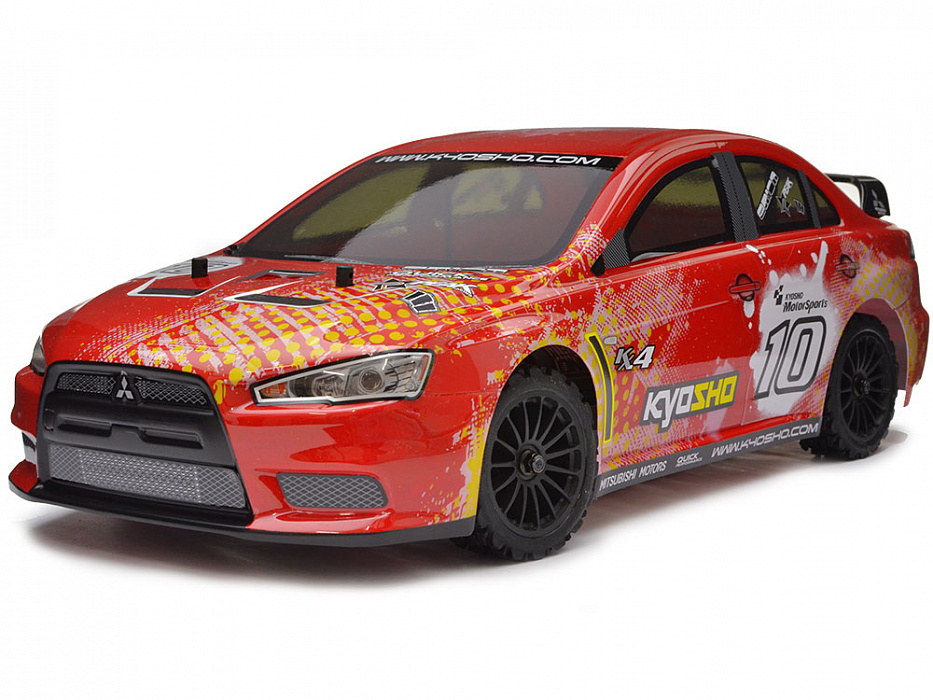 Kyosho 1/10 EP 4WD Fazer Lancer KX2 VE-X RTR - радиоуправляемая модель (Red) купить в интернет-магазине icover