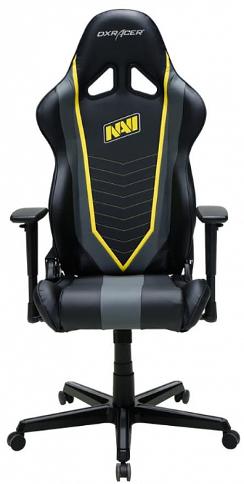 Игровое кресло DXRacer Racing OH/RZ60/NGY NaVi Special Edition (Black/Grey/Yellow) купить в интернет-магазине icover