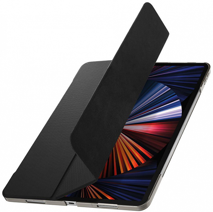 Чехол Spigen Liquid Air Folio (ACS02884) для iPad Pro 12.9" 2021 (Black) купить в интернет-магазине icover