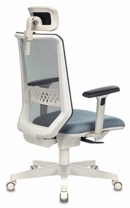 Кресло руководителя Бюрократ Expert (Grey/Blue) купить в интернет-магазине icover