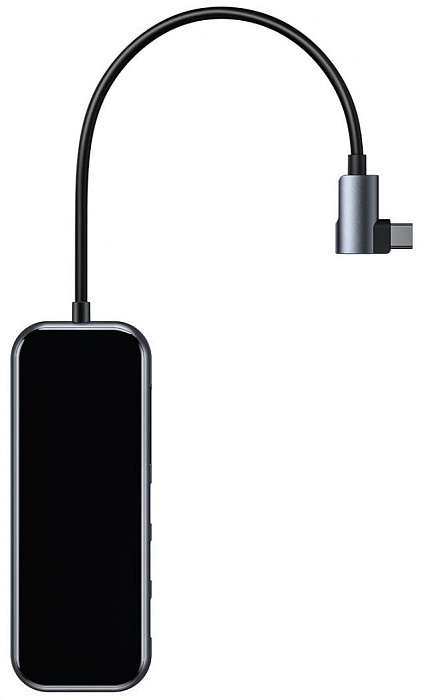 USB-концентратор Baseus Multi-functional Hub (CAHUB-CZ0G) USB-C to HDMI/3xUSB 3.0/SD/MicroSD/PD (Deep Grey) купить в интернет-магазине icover