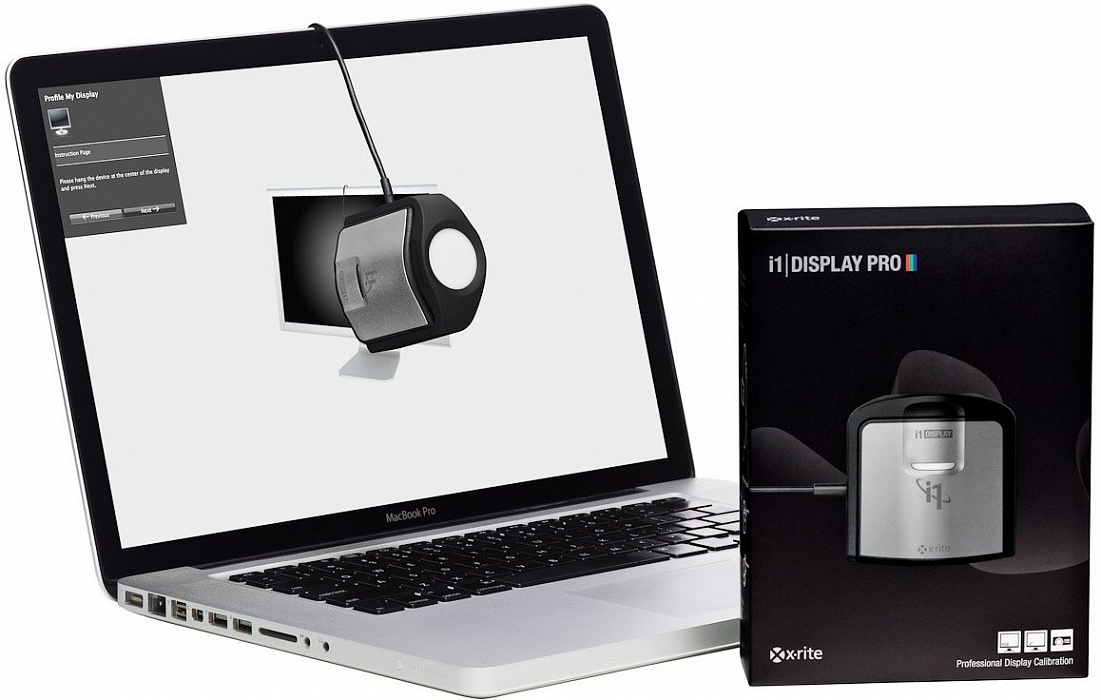 Калибратор монитора Pantone X-Rite i1 Display Pro EODIS3 (Black/Silver) купить в интернет-магазине icover