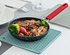 Подставка на стол Xiaomi Jordan & Judy Honeycomb Square Shaped Silicone Mat (Light Grey) купить в интернет-магазине icover