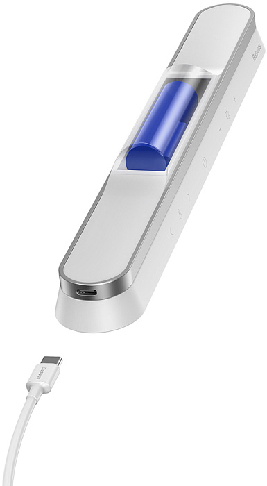 Лампа Baseus Magnetic Stepless Dimming Charging Desk Lamp Pro (White) купить в интернет-магазине icover