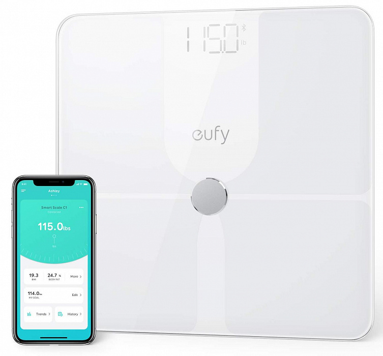 Умные весы Anker Eufy Smart Scale P1 (White) купить в интернет-магазине icover