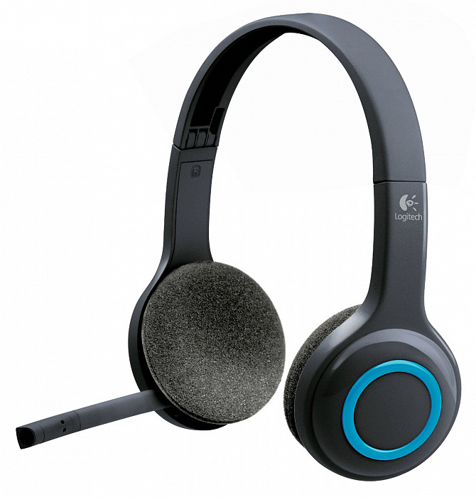 Беспроводные наушники Logitech Wireless Headset H600 981-000342 с микрофоном (Black) купить в интернет-магазине icover