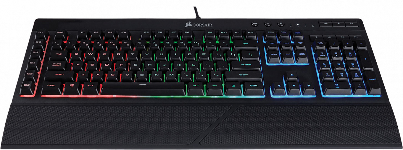 Игровая клавиатура Corsair Gaming K55 RGB CH-9206015-RU (Black) купить в интернет-магазине icover