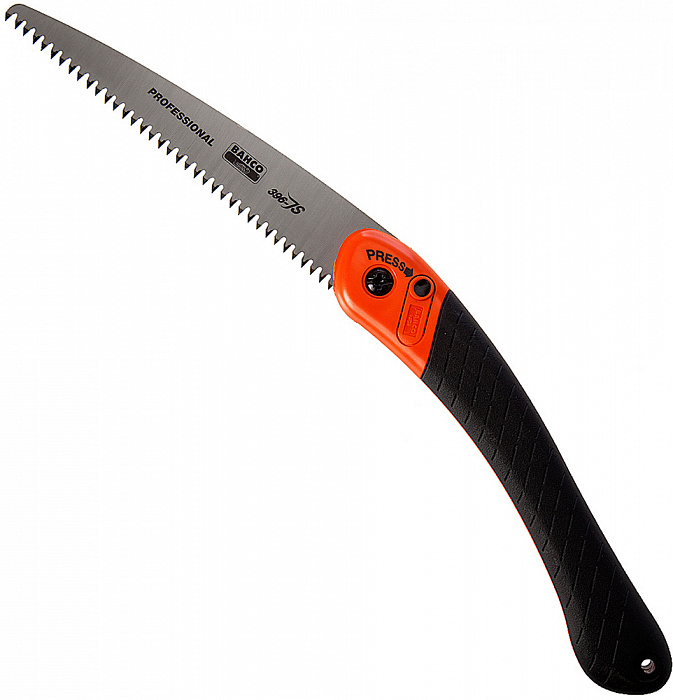 Пила складная обрезная Bahco 396-JS (Black/Orange) купить в интернет-магазине icover