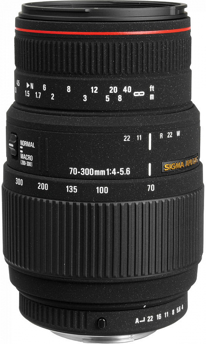 Sigma AF 70-300mm F4-5.6 APO DG Macro (508945) - объектив для фотокамеры Pentax (Black) купить в интернет-магазине icover