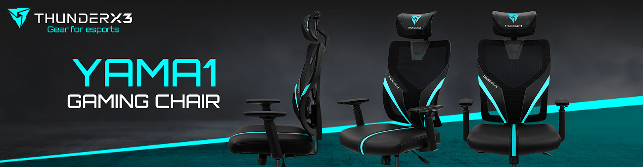 Игровое кресло ThunderX3 YAMA1 (Black) купить в интернет-магазине icover