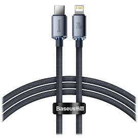 Купить кабель baseus crystal shine (cajy000201) type-c/lightning 20w 1.2m (black) в Москве. В нашем каталоге интернет-магазина icover.ru вы можете ознакомиться с ценами, подробным описанием, фотографиями и техническими характеристиками. Низкие цены. Высокое качество. Доставка по России. Заказать товары по телефону +7(495)229-39-50 Кабель Baseus Crystal Shine (CAJY000201) Type-C/Lightning 20W 1.2m (Black) купить в интернет-магазине icover