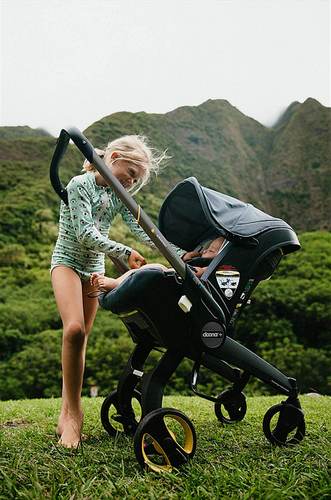 Коляска-автокресло Doona Infant Car Seat 0+ (Nitro Black) купить в интернет-магазине icover