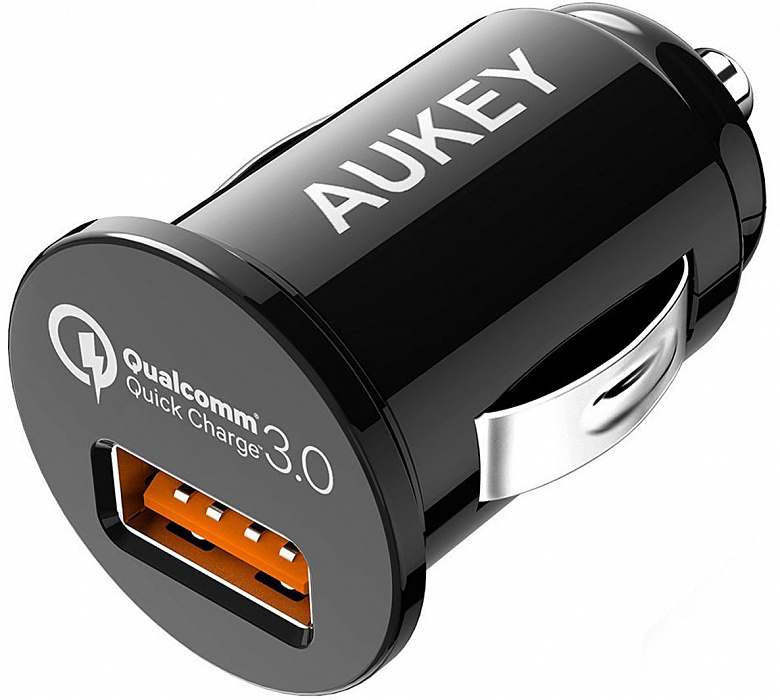Автомобильное зарядное устройство Aukey CC-T13 (Black) купить в интернет-магазине icover