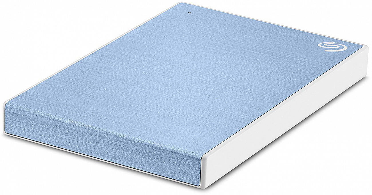 Внешний жесткий диск Seagate Backup Plus Slim 2.5" USB 3.0 1Tb HDD STHN1000402 (Light Blue) купить в интернет-магазине icover