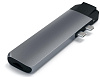 Хаб Satechi Aluminium Type-C Pro Hub Adapter with Ethernet (Space Grey) купить в интернет-магазине icover