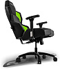 Игровое кресло Quersus Geos G702/XG (Black/Green) купить в интернет-магазине icover