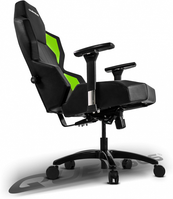 Игровое кресло Quersus Geos G702/XG (Black/Green) купить в интернет-магазине icover