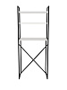 Стеллаж лофт над стиральной машинкой RIDBERG ATLANTA (White/Black) купить в интернет-магазине icover