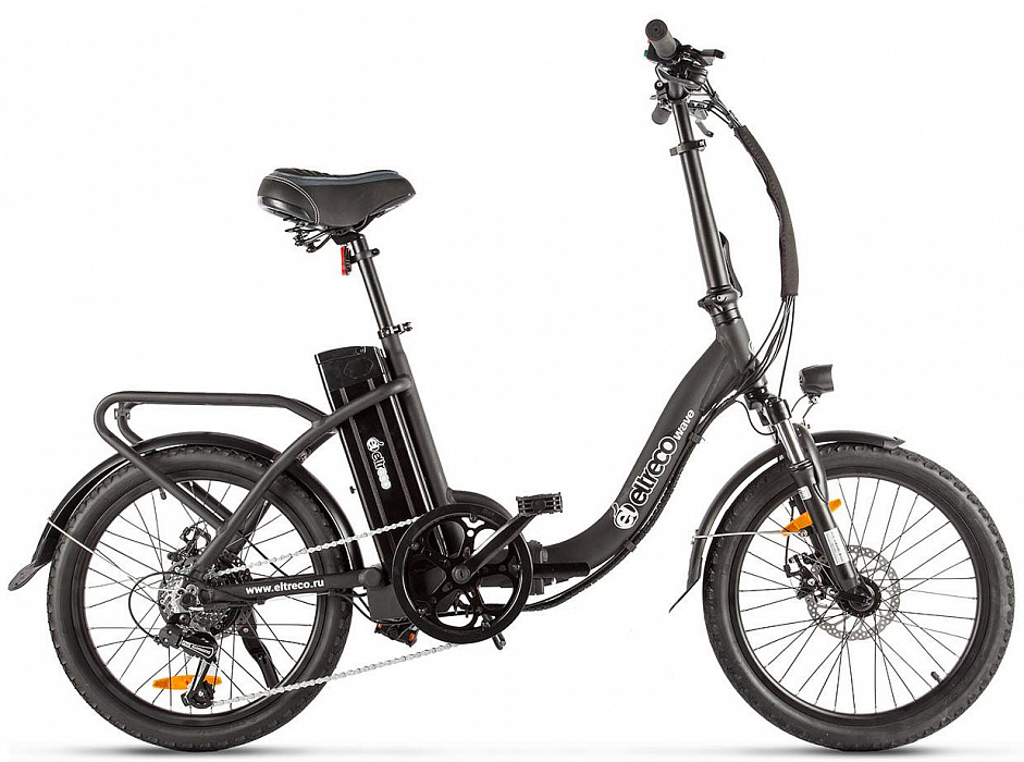 Велогибрид Eltreco Wave 350W (Black) купить в интернет-магазине icover