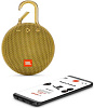 Портативная акустическая система JBL Clip 3 (Yellow) купить в интернет-магазине icover
