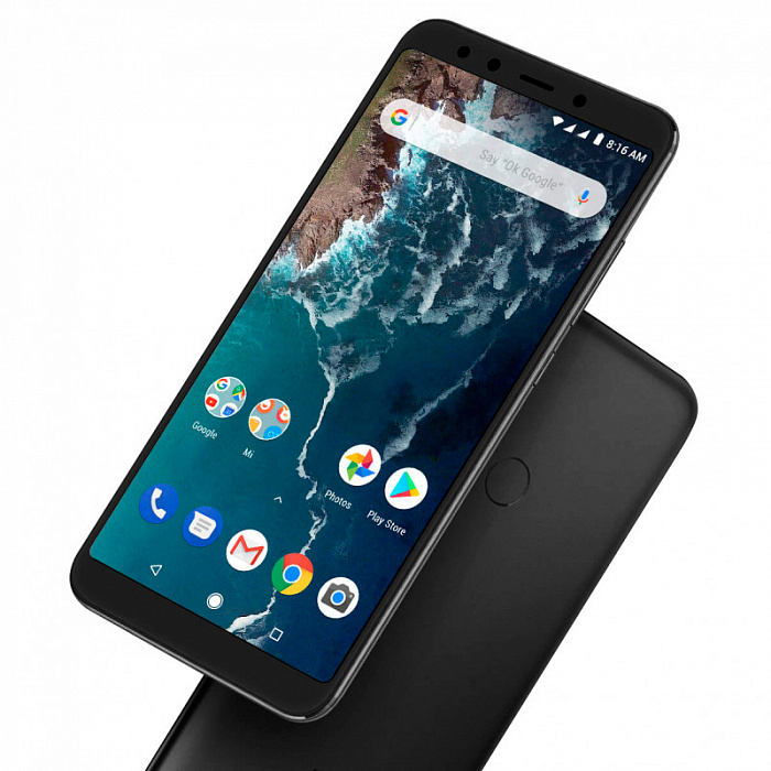 Смартфон Xiaomi Mi A2 64Gb M1804D2SG (Black) купить в интернет-магазине icover